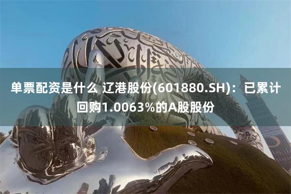 单票配资是什么 辽港股份(601880.SH)：已累计回购1.0063%的A股股份