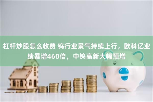 杠杆炒股怎么收费 钨行业景气持续上行，欧科亿业绩暴增460倍，中钨高新大幅预增
