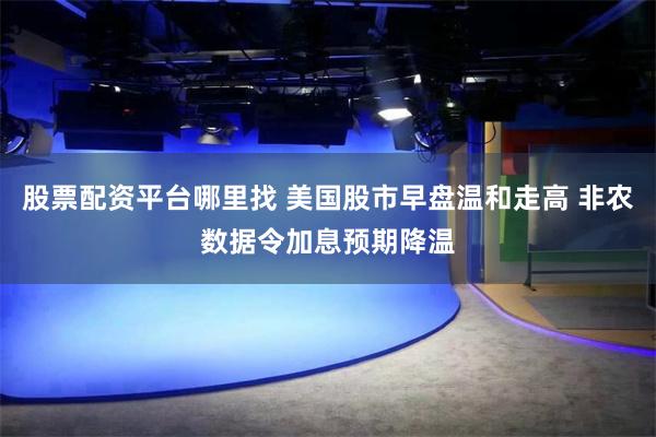股票配资平台哪里找 美国股市早盘温和走高 非农数据令加息预期降温