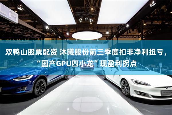 双鸭山股票配资 沐曦股份前三季度扣非净利扭亏,“国产GPU四小龙”现盈利拐点